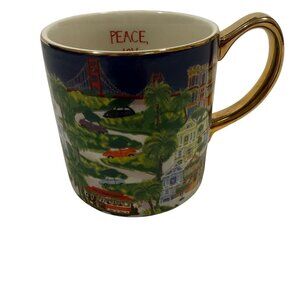 Anthropologie Christmas in the City San Francisco Mug 2022